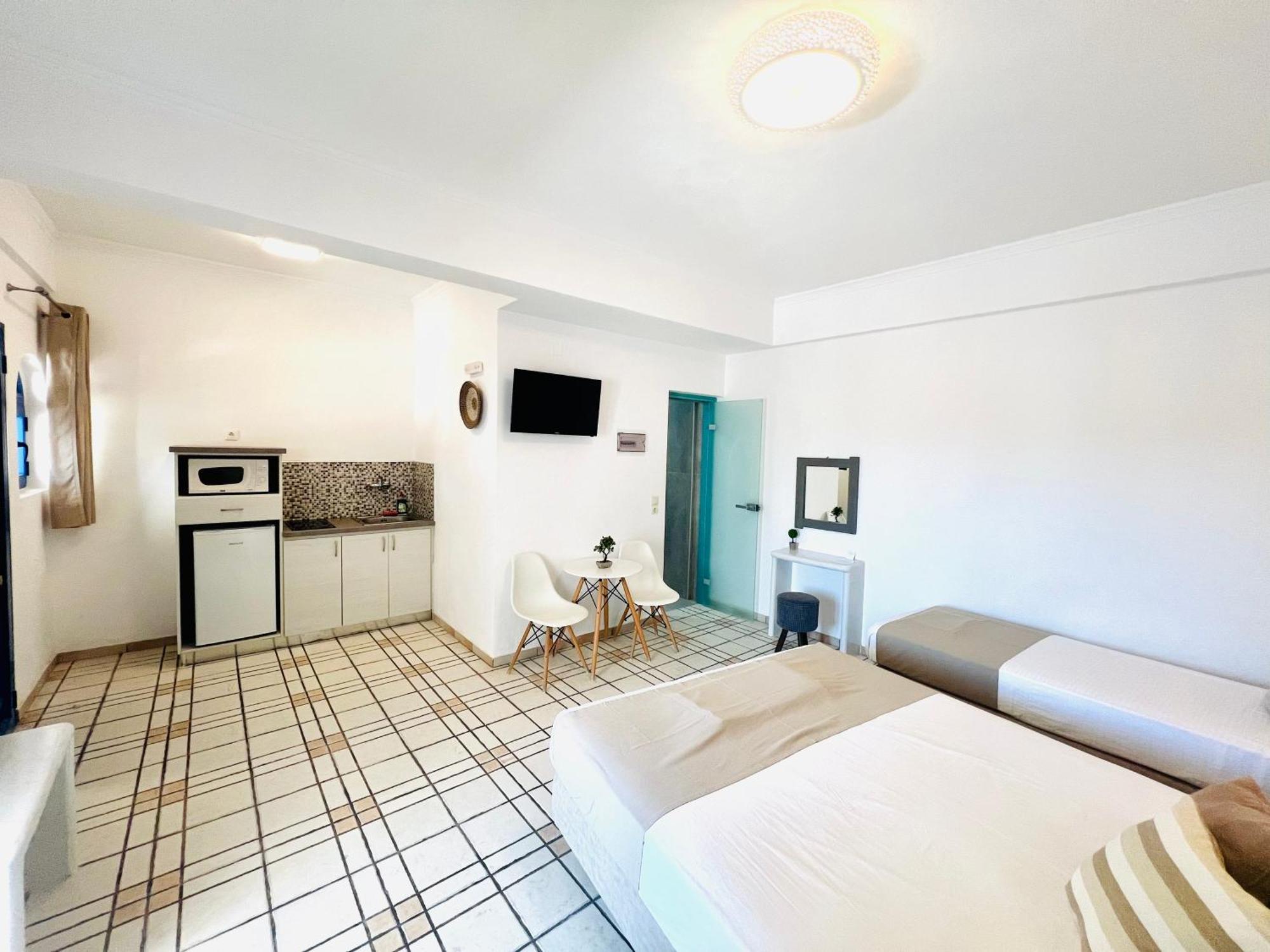 Arapiou Apartments Perivolos  Cameră foto